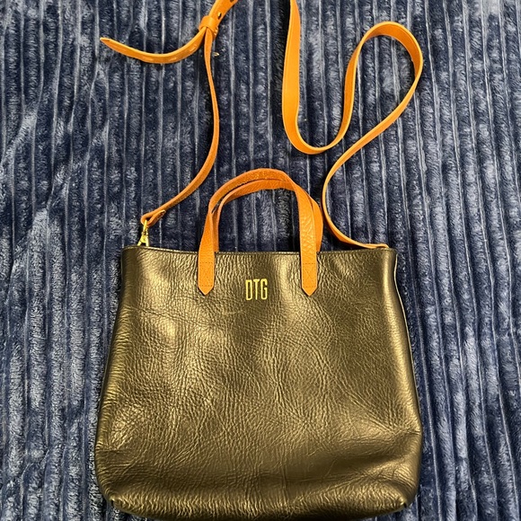 Madewell Zip-Top Transport Crossbody True Black Brown - Picture 7 of 9